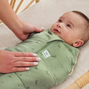 2.5 TOG Cocoon Stretch Organic Cotton Convertible Swaddle Bag, 6-12 months